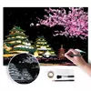 Čarobna slika za praskanje - Japan - 75x52 cm (Slika za)