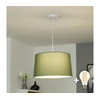 Brilagi - LED luster na sajli CERIA 1xE27/40W/230V prečnik 45 cm zelena