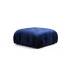 Atelier del Sofa Tabure 95x95x45cm, Plavo