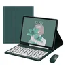 INF Združljivo ohišje tipkovnice Bluetooth - temno zeleno za Samsung Galaxy Tab S7 FE, (5000244105)