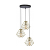 Luster na sajli DIAMOND 3xE27/60W/230V
