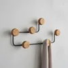 Amt-012 Crni Metalni Zidni Kuka