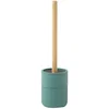 THEA Samostoječa straniščna ščetka/nosilec, zelena /bambus - Zelena - 90x350 mm - Gedy - THEA - 24 - Bambus; Poliresin - Ščetka za stranišče - Krožni - 90 - 350 - 90 - 14