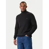 Tommy Hilfiger Golf Pima MW0MW28048 Črna Regular Fit