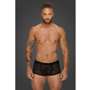 Noir Handmade H072 Leopard Flock Short-Shorts XXL