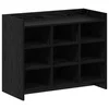 Ormar za cipele Crni hrast 85 x 39,5 x 70 cm Konstruirano drvo