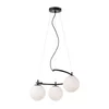 Redo 01-2716 - Luster na sajli VOLLEY 3xE14/28W/230V crna