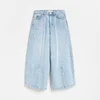 Reserved - Baggy wide leg farmerke sa leopard uzorkom