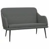 Vidaxl Klop temno siva 110x76x80 cm blago