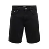 Only & Sons Kavbojke ONSEdge črn denim