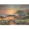 Schmidt - Puzzle Thomas Kinkade: Koča ob morju - 1 000 kosov