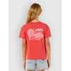 Rip Curl Ocean Break Relaxed Kids dekliška majica deep red