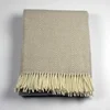 Volnena odeja Diamond twill 130 x 170 cm, peščena