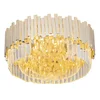 MAXLIGHT C0165 - Plafonsko svetlo TREND 8xE14/40W/230V prečnik 45 cm zlatno