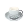 PORCELAN SET ZA KAFU 130ml 6/1 (HAND/MINT) RXG-N241079D