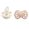 bibs® anatomska duda infinity silicone ivory & blush