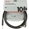 Fender Professional Series Instrument Cable S/A 3 m Black