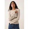 Trendyol Milla Ženska bluza Twoaw25Bz00244, Bež