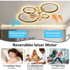 Stropni Ventilator z LED Osvetlitvijo - 96 W
