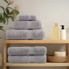 Ručnik za Goste SOLUND 10 pcs Siva 15 x 21 cm 550 gsm