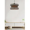 Opviq Luster Halo, 40x40cm, Antracit-crni