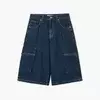 Cropp - Teksas šorts - navy