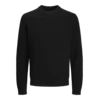 JACK & JONES Muški džemper 12266391, Crni