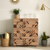 Aberto Design Komoda Leva Gravis Triangle 80x95x43cm Bež