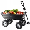 Chomik Baštenska/transportna kolica Garden Line, 300 kg, 75 L Black