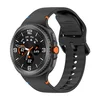 Silikonska narukvica za pametni sat Samsung Galaxy watch 8 crna