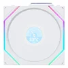 LIAN LI ventilator UNI FAN TL Wireless LCD, 120mm, ARGB, bela
