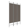Vidaxl Paravan 3-delni antracit 120x220 cm blago