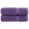 vidaXL Premium brisače SOLUND 2 kos vijolična 70x140 cm 600 g/m2