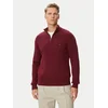 Tommy Hilfiger Pulover Classic MW0MW36532 Bordo rdeča Regular Fit