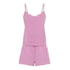 VIVANCE Pižama Dreams mauve/bela
