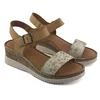 LP Fashion Ženske sandale, Kožne, Bež