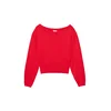 Pull&Bear Pulover rdeča