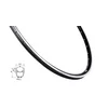 Force felga mach1 road runner 622x15, 36h, crna ( 70191 )
