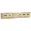 TV ormar Hrast sonoma 147 x 34,5 x 27 cm Konstruirano drvo
