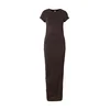 Urban Classics Obleka temno rjava