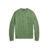 Polo Ralph Lauren Pulover DRIVER zelena