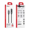 Superior USB data kabl SU-K107, Type-C na Lightning, Pleteni, 3A, 27W, LED ekran, 1 m, Crni
