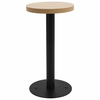 vidaXL Bistro miza svetlo rjava 40 cm mediapan