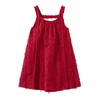 MANGO KIDS Obleka FLECOS bordo
