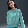 Nike G NSW TREND FLC CRP CREW, dječi pulover, zelena IH4308