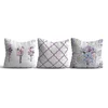 Opviq Set 3 jastučnice 43x43cm Šareni