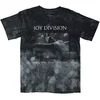 Joy Division Tear Us Apart Text (Wash Collection) Black L Majica