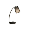 Klausen 108008 - Stona lampa GALLANT 1xE27/11W/230V crna/smeđa