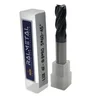 VHM radialni rezkar Fi8 R0,5 x 60 mm - 45 HRC
