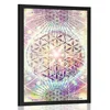 Plakat Mandala v zanimivi varianti - 20x30 black